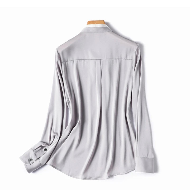 Grace Satin Ribbon Blouse